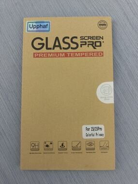 iPhone 15/15pro Premium Tempered Screen Protector